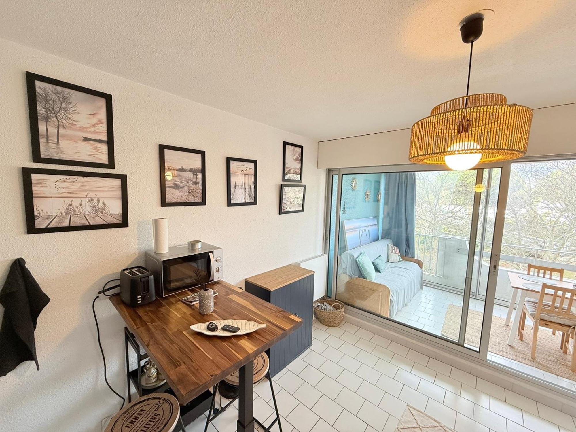 Appart Grande Motte Quartier Couchant - Parking - Balcon- Piscine - Plage 300M 拉格朗德默特 外观 照片