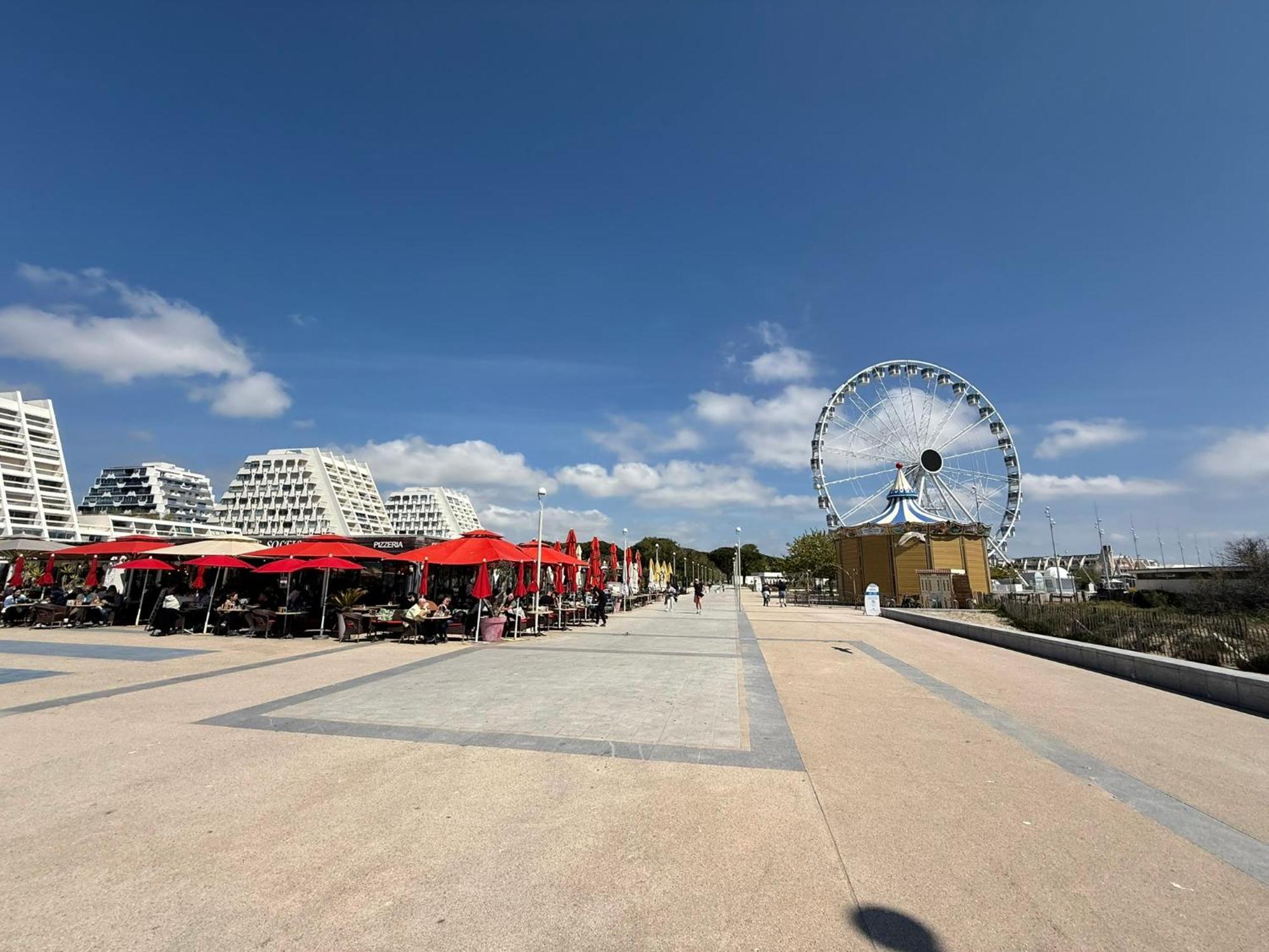 Appart Grande Motte Quartier Couchant - Parking - Balcon- Piscine - Plage 300M 拉格朗德默特 外观 照片